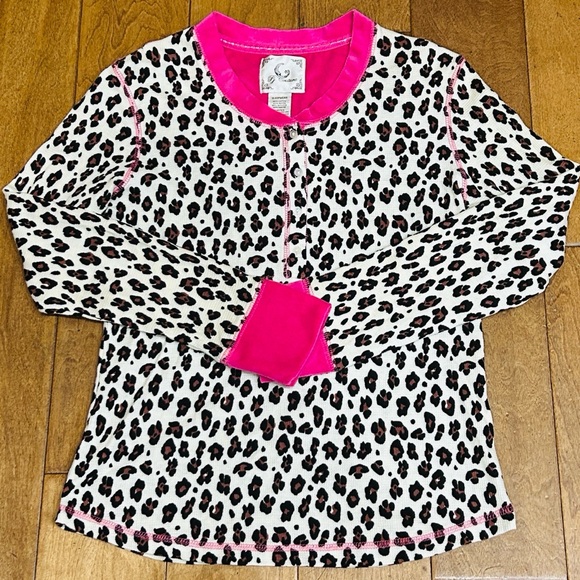👑 PJ Couture Cheetah Print Thermal Velour Trim Set - Picture 3 of 10